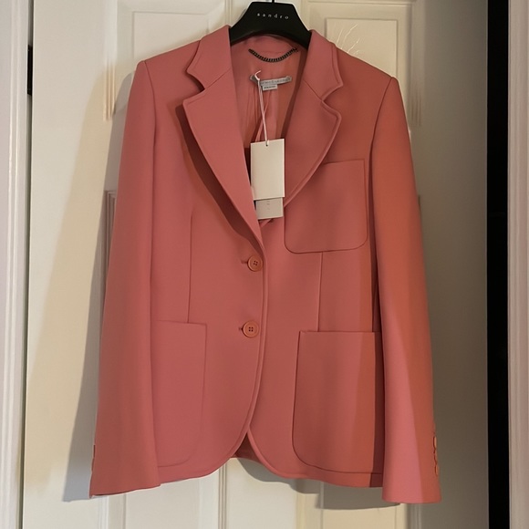 New STELLA MCCARTNEY Eleanor Jacket In Pink - Picture 12 of 14